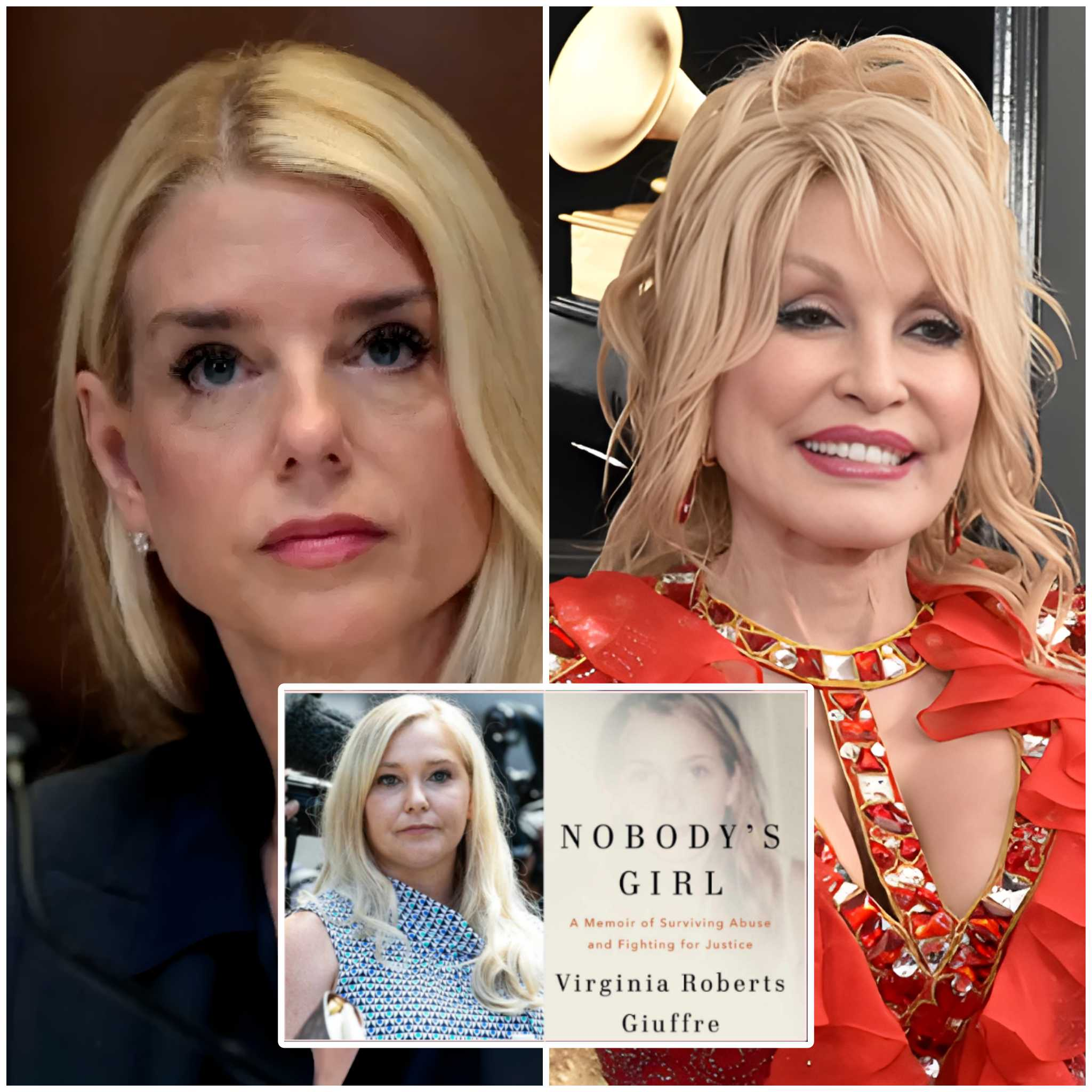 “READ THE BOOK, BONDI!” — Dolly Parton Speaks Out After Reading Virginia Giuffre’s Memoir